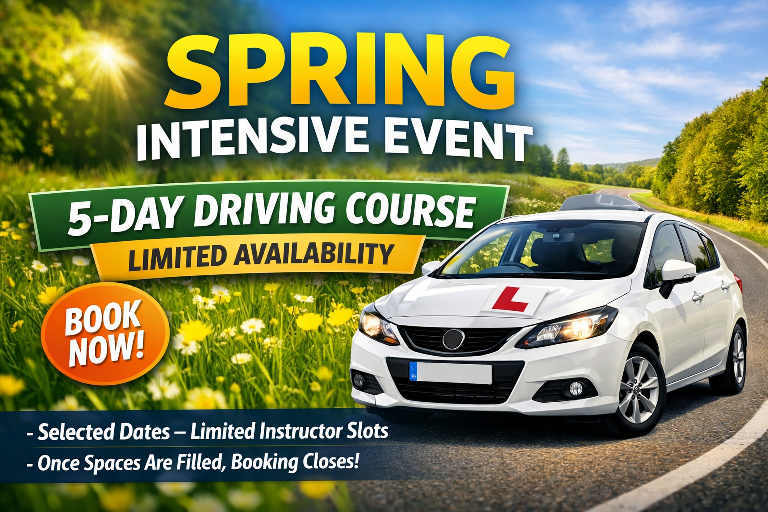 5 Day Intensive Course - SPRING INTENSIVE EVENT